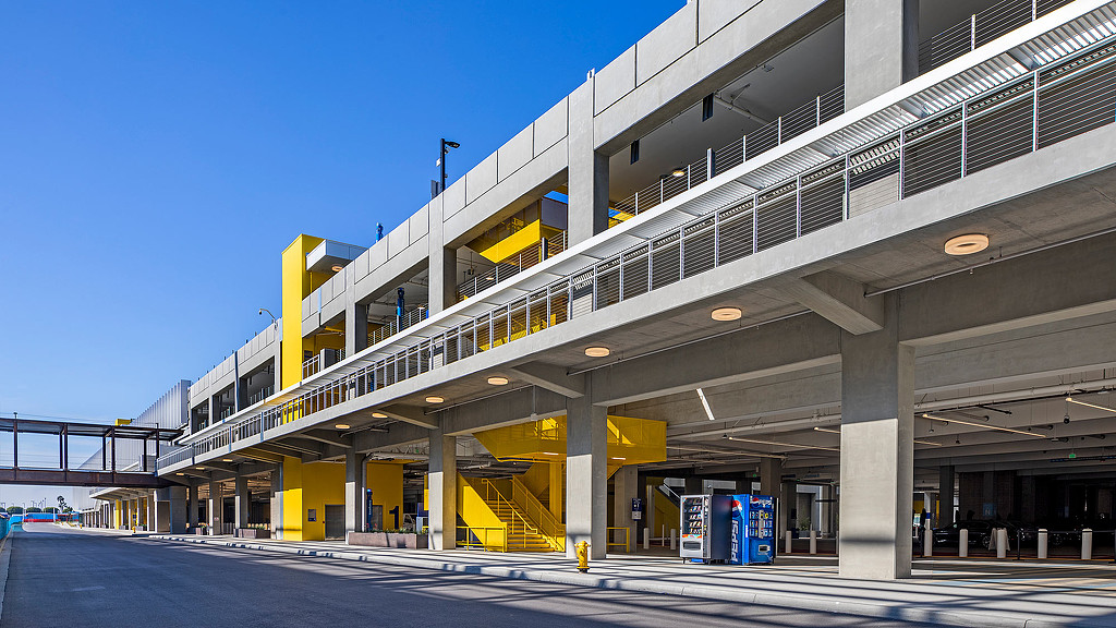 LAX Economy Parking Garage