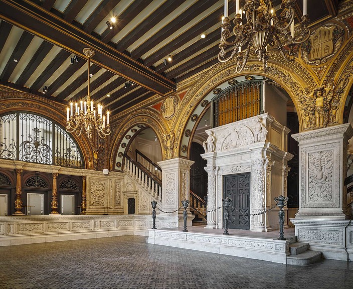 Herald Examiner Building ornate interior