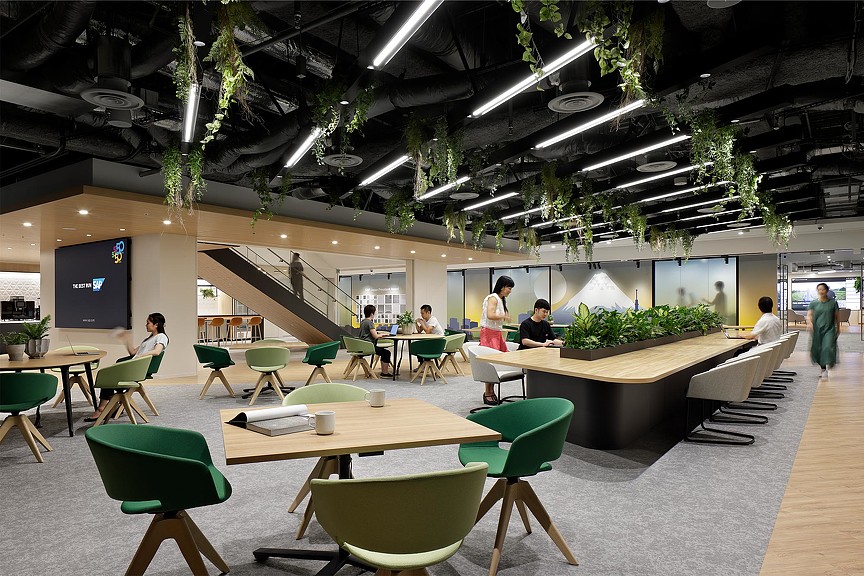 SAP Group Tokyo office collaboration space
