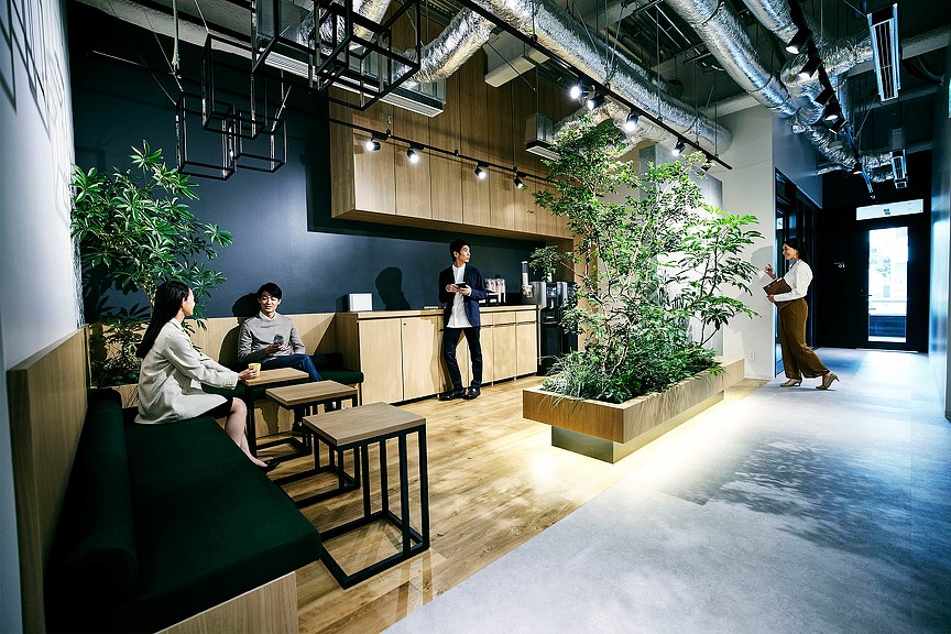 Bizflex office break area