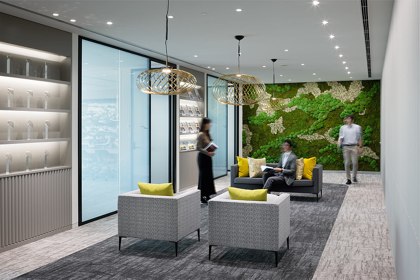 Freshfields Bruckhaus Deringer Tokyo office interiors