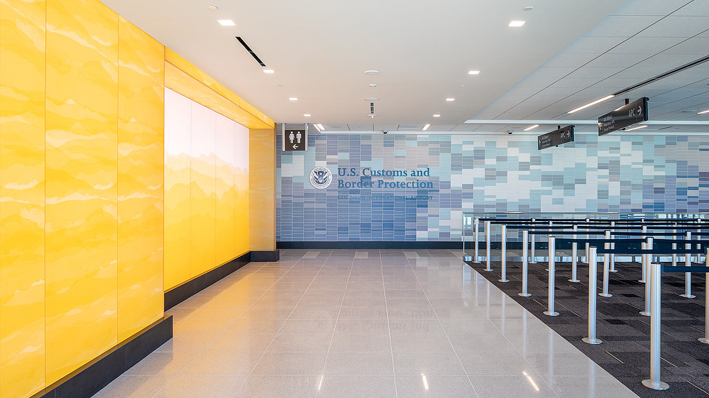 San Diego International Airport, Federal Inspection Services Facility U.S. Customs and Border Protection