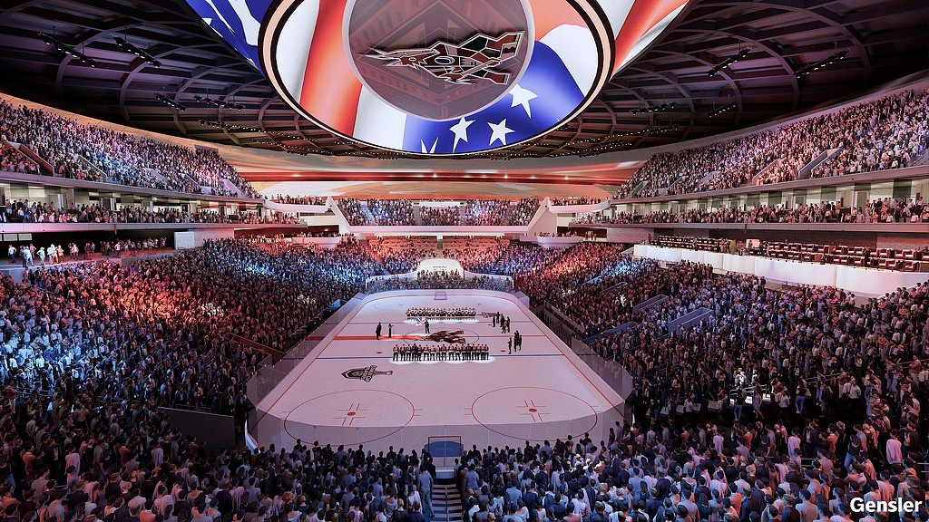 Arizona Coyotes Arena hockey game