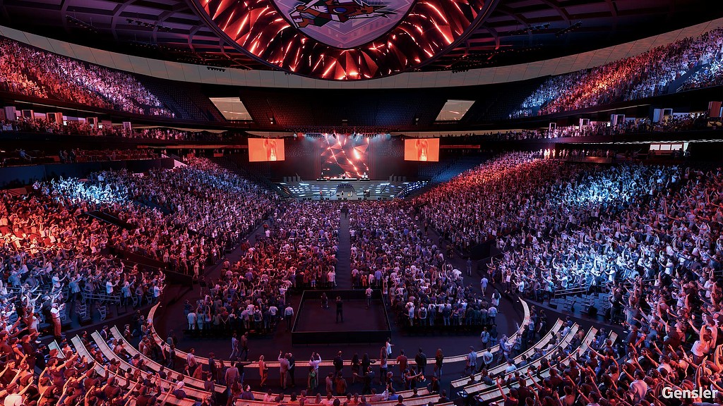 Arizona Coyotes Arena concert rendering