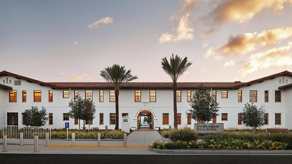Rancho Los Amigos – Harriman building exterior