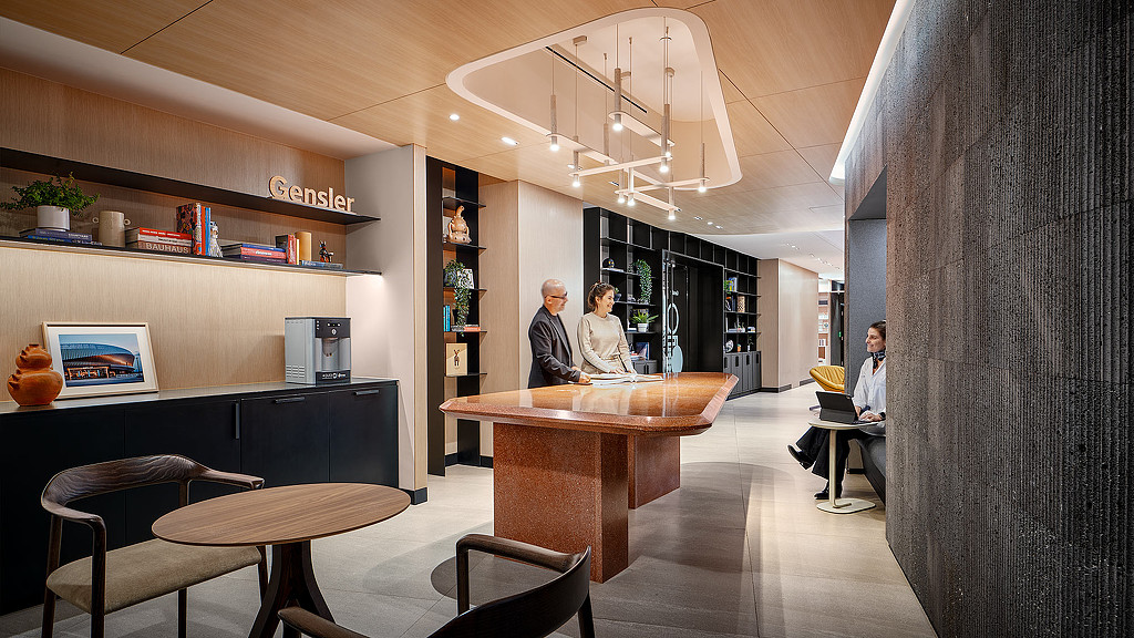 Gensler Mexico City lounge