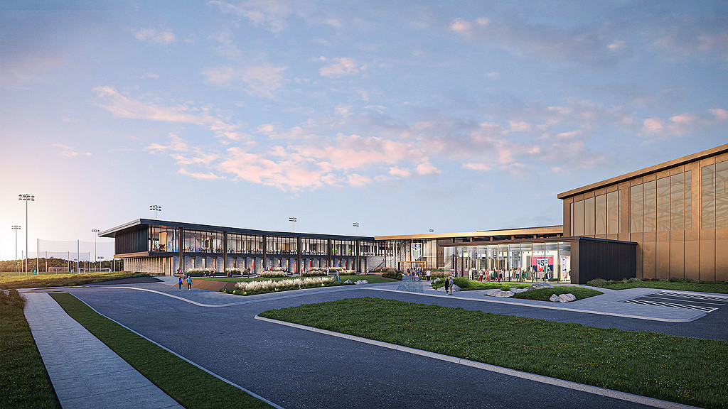 Arthur M. Blank U.S. Soccer National Training Center rendering