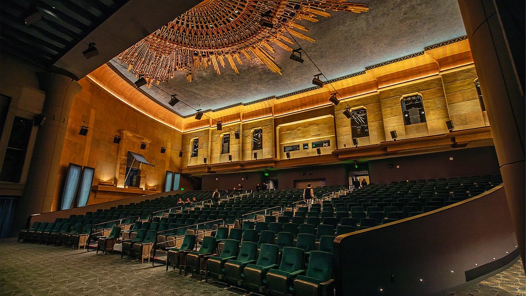 The Egyptian Theatre interior