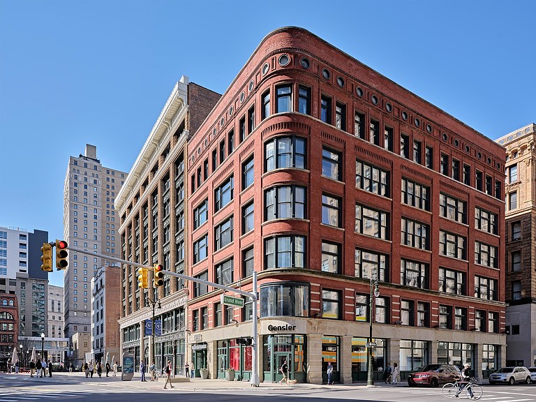 Exterior building image of Gensler Detroit office