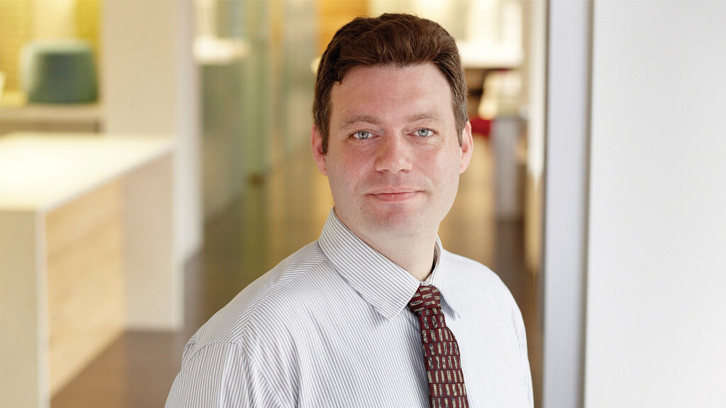 A man in a suit and tie.