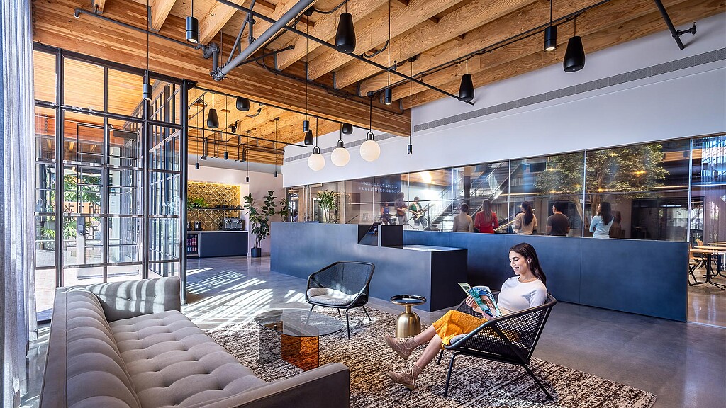 Universal Music Publishing Group reception area