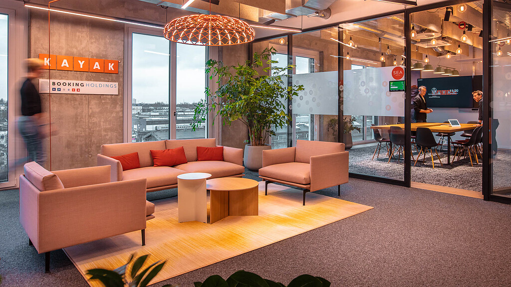 KAYAK Booking Holdings Berlin office interiors