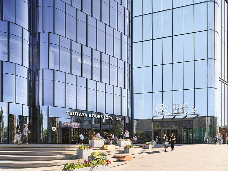 Kuntai Headquarters Renovation street level
