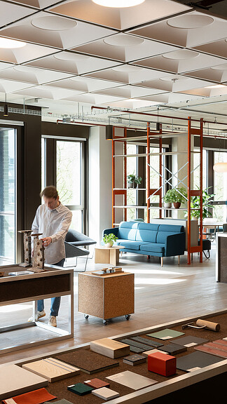 Buro Happold London workplace interiors