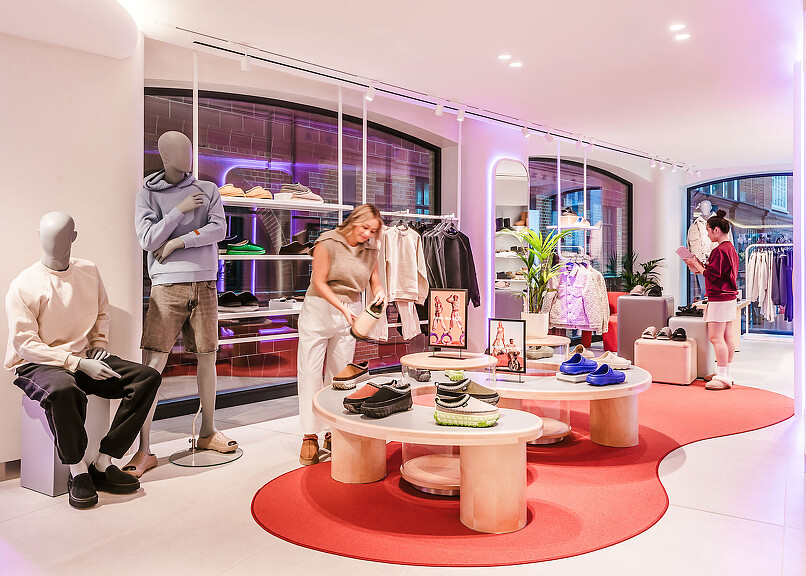 UGG Knightsbridge store interior
