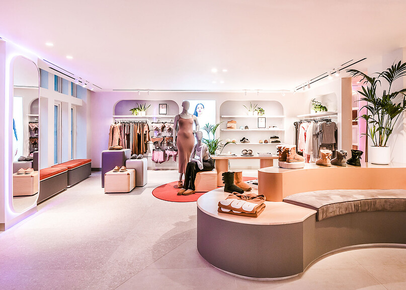 UGG Knightsbridge store interior