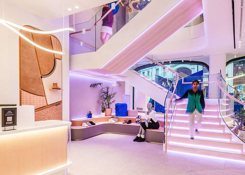UGG Knightsbridge store interior