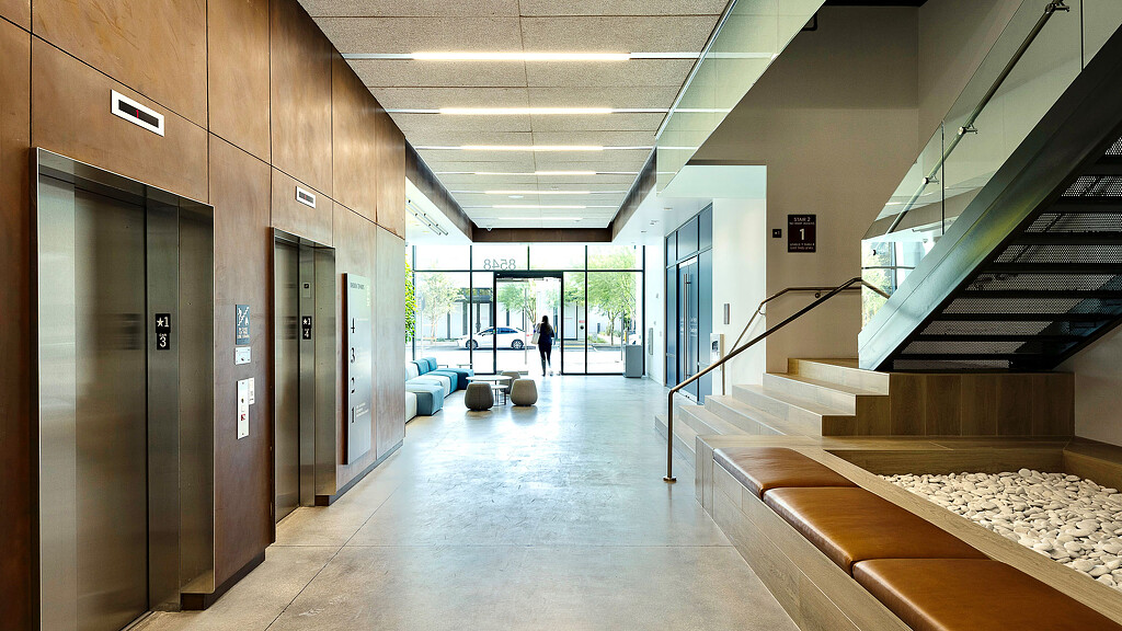 UnCommons building hallway