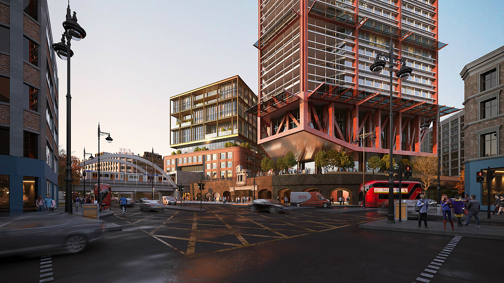 The Goodsyard building exterior