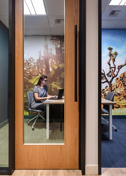 Workday Beaverton phone booth