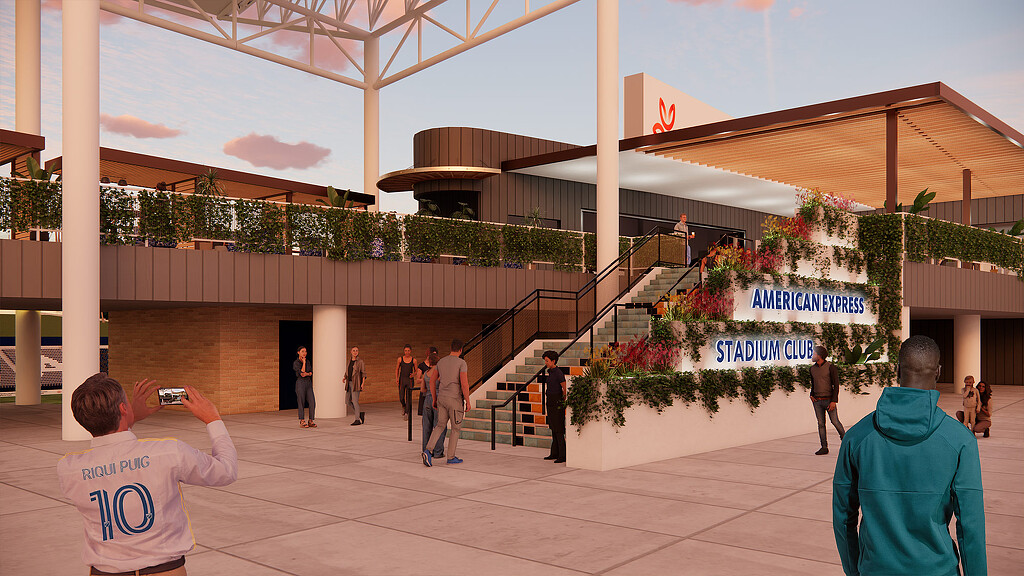 LA Galaxy Dignity Health Sports Park stadium club