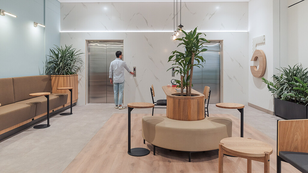 Oviedo Medical Tower fifth floor space with elevators