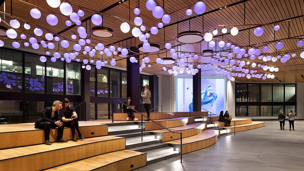 A group of people on a stage.