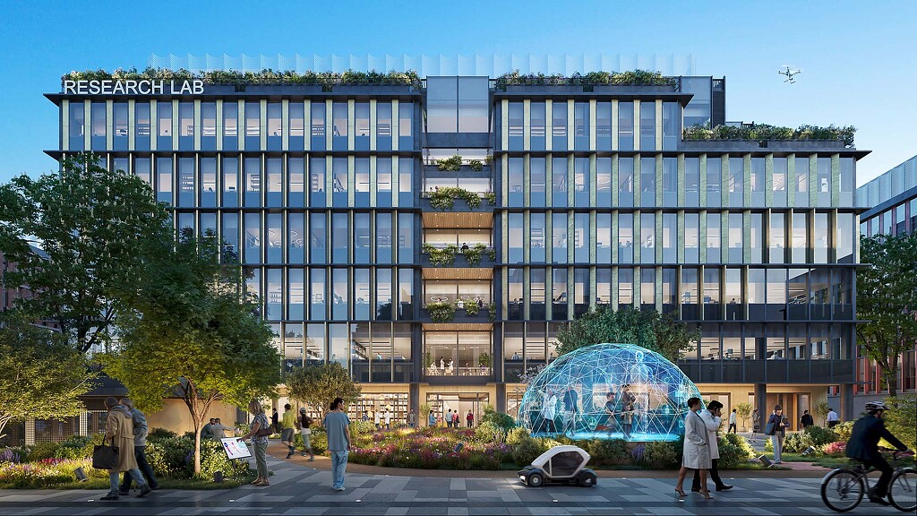 London Cancer Center building rendering