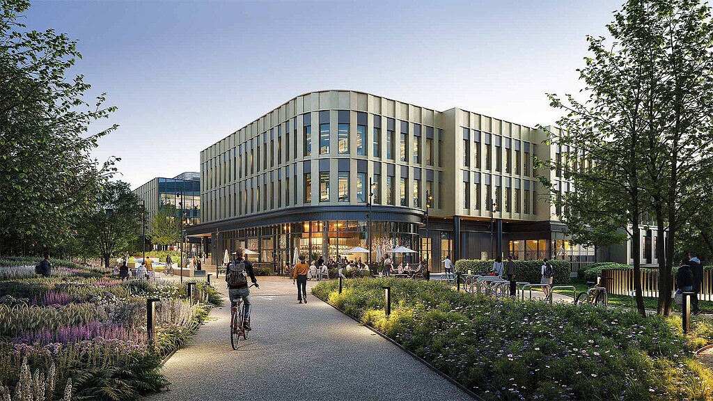 The first purpose-built life sciences buildings in the expansion