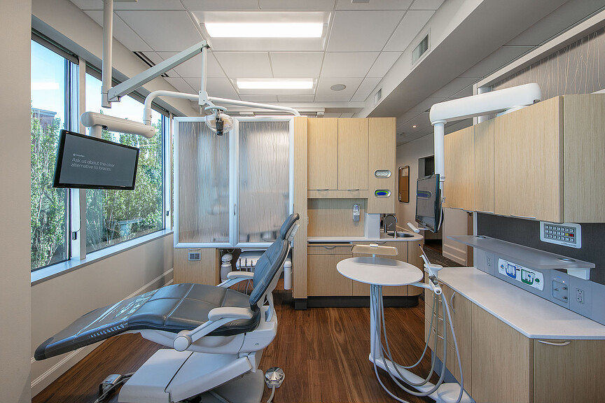 A room with medical equipment.