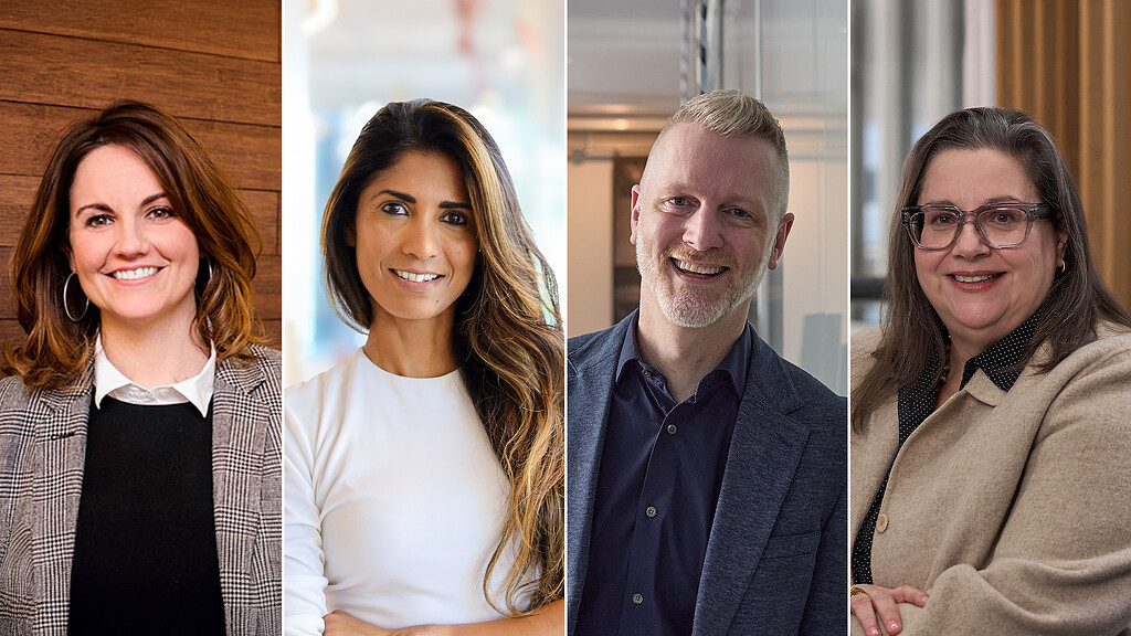 A group of people posing for a photo.