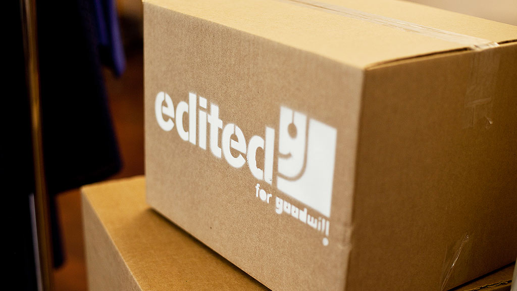 A box with a logo on it.