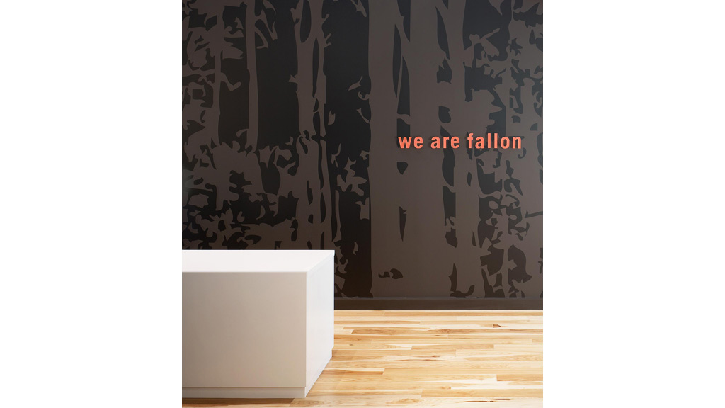 A white box with a black and white design on it.