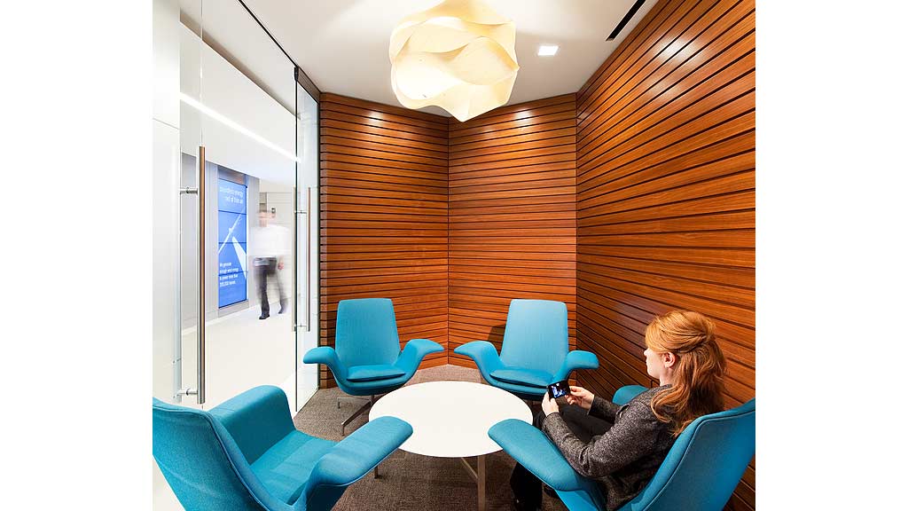 A person sitting in a chair.