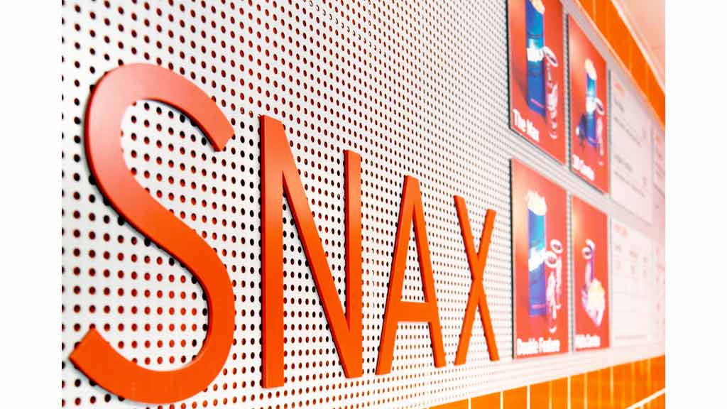 A close-up of a sign.