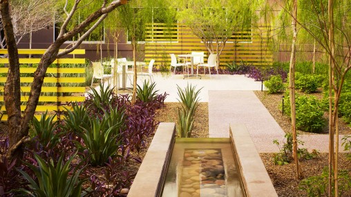 Scottsdale Healthcare Thompson Peak Hospital Healing Garden Projects Gensler