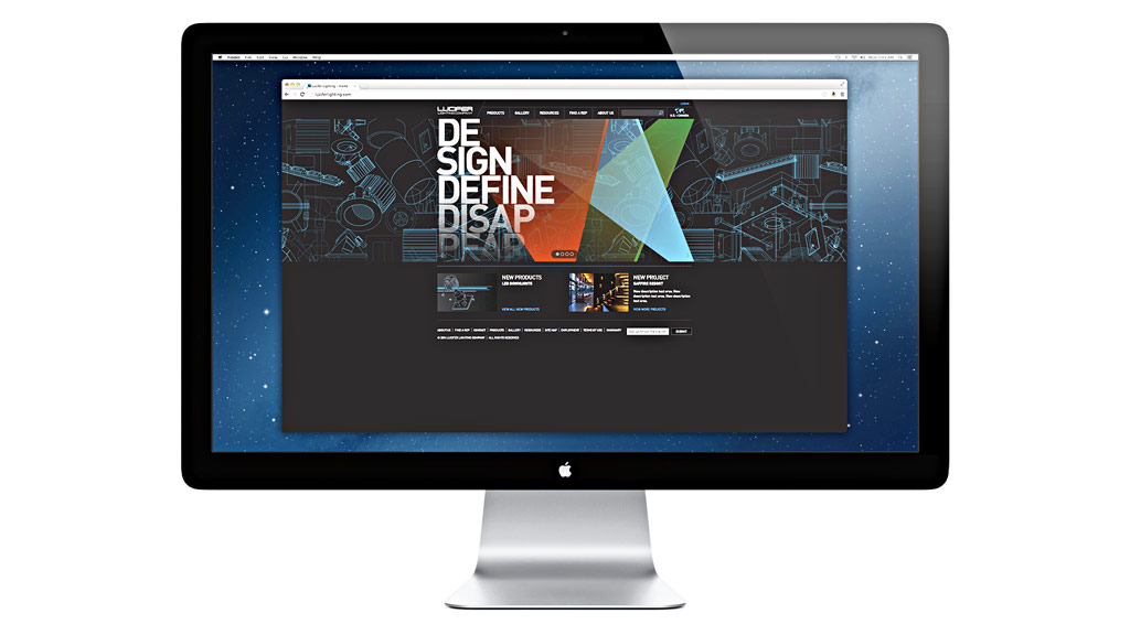 A computer screen with a blue background.