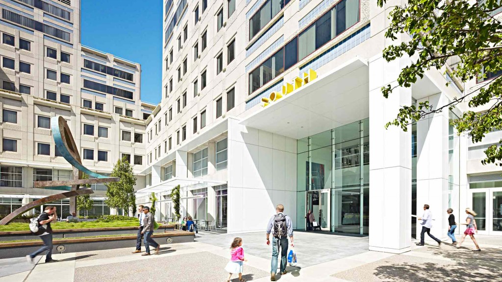 People walking on a sidewalk.