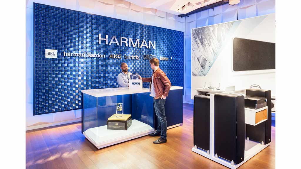 Harman International Flagship Store Brand Design Projects Gensler