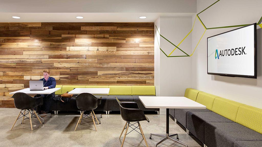 A person sitting at a table.