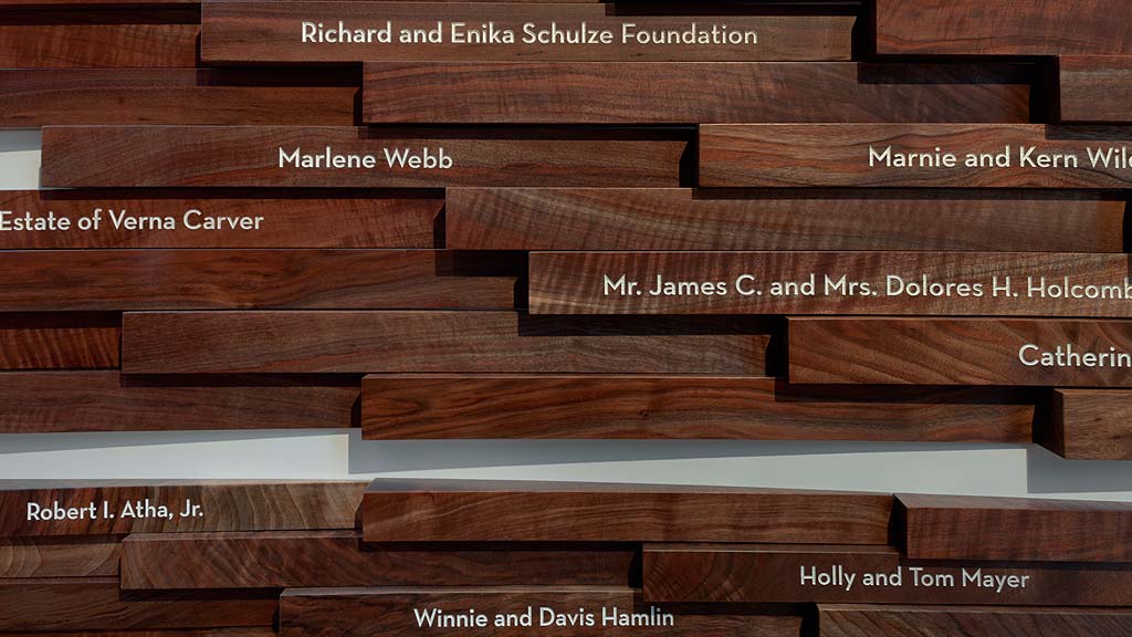 A group of wooden benches.