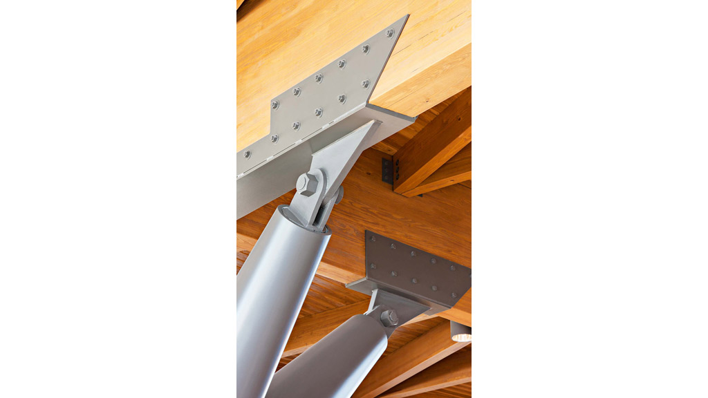 A metal object with a handle.