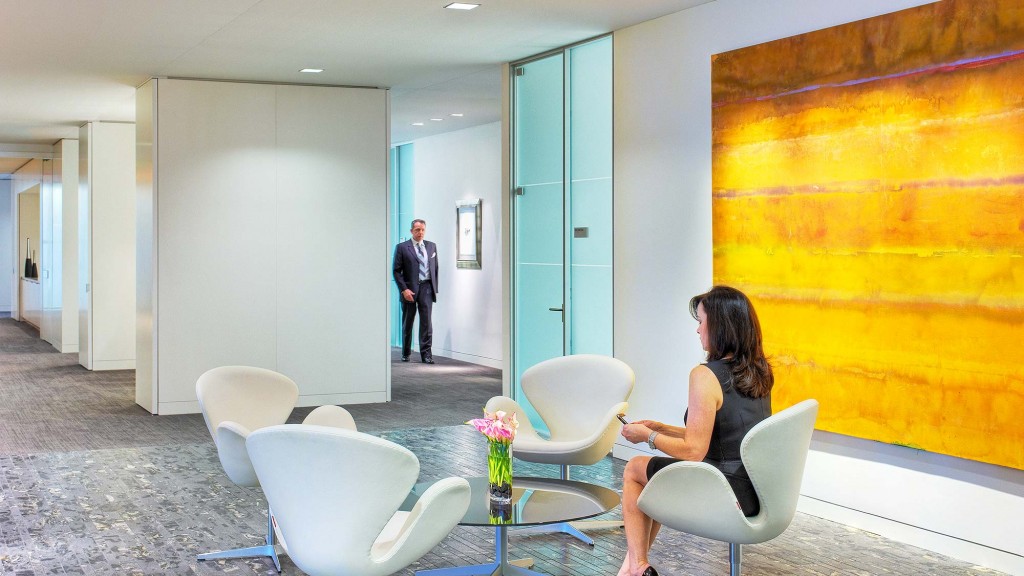 A person sitting in a chair.