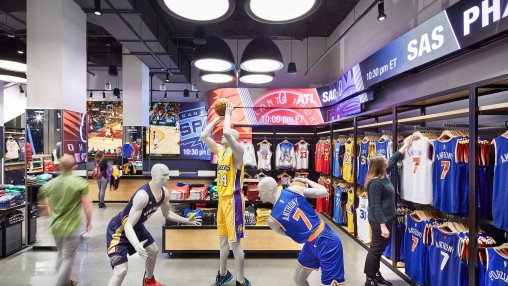 NBA Store Bring An Interactive Experience To NYC –