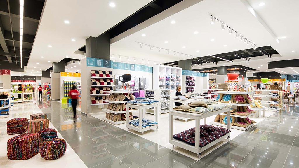 A store with a large display of items.