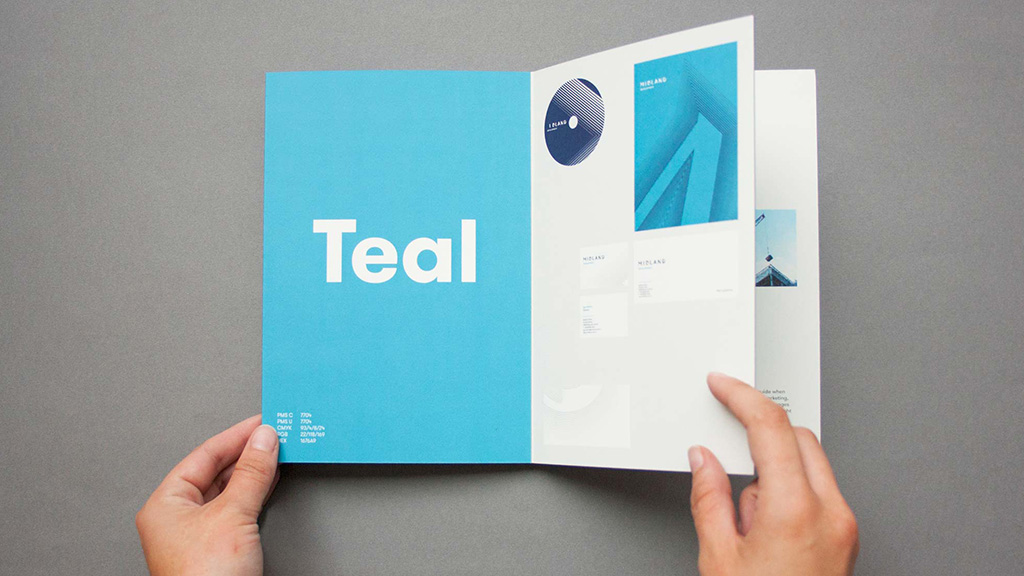 A pair of hands holding a book.