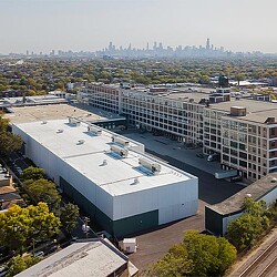 A building with a roof.