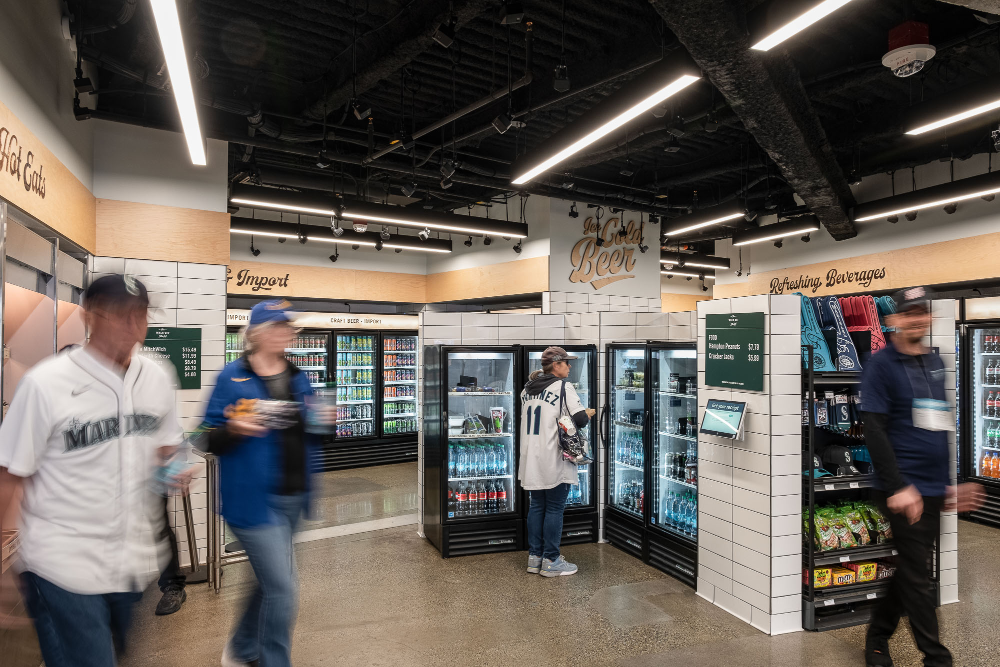 People standing in a room.