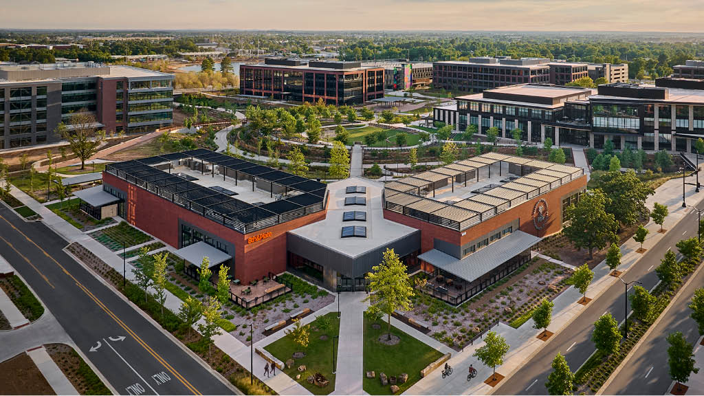 A high angle view of Walmart Home Office