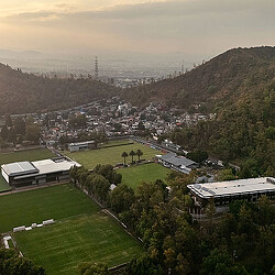 A town in the valley.